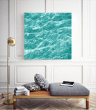 Ripple I by Chariklia Zarris on GIANT ART - blue coastal & tropical water