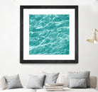 Ripple I by Chariklia Zarris on GIANT ART - blue coastal & tropical water