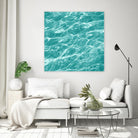 Ripple I by Chariklia Zarris on GIANT ART - blue coastal & tropical water