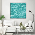 Ripple I by Chariklia Zarris on GIANT ART - blue coastal & tropical water
