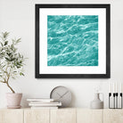 Ripple I by Chariklia Zarris on GIANT ART - blue coastal & tropical water