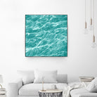 Ripple I by Chariklia Zarris on GIANT ART - blue coastal & tropical water