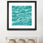 Ripple I by Chariklia Zarris on GIANT ART - blue coastal & tropical water