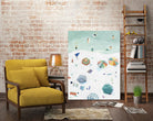 Beach Vista II by Emma Scarvey on GIANT ART - green coastal & tropical beach
