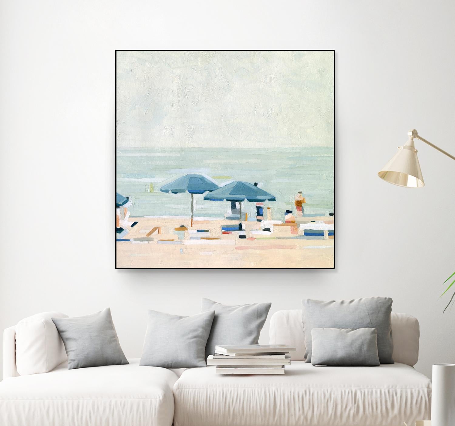 If It's the Beaches I by Emma Scarvey on GIANT ART - red coastal & tropical sand