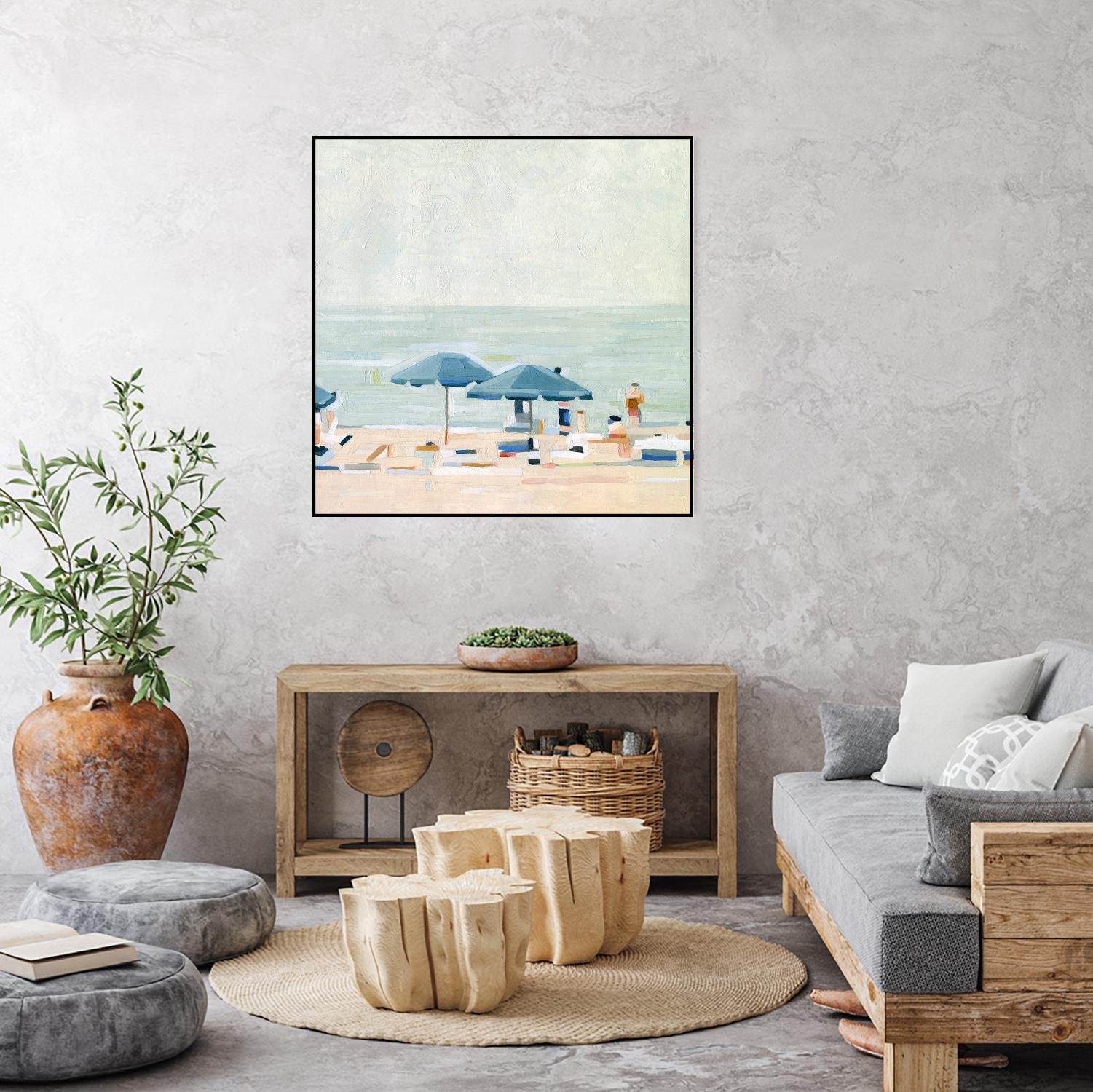 If It's the Beaches I by Emma Scarvey on GIANT ART - red coastal & tropical sand
