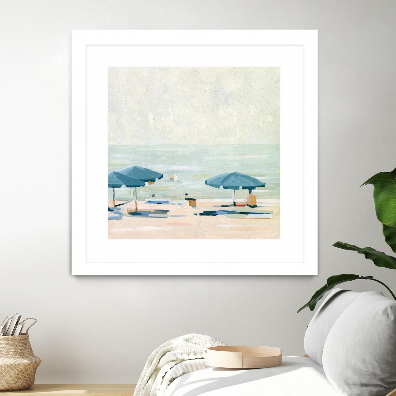 If It's the Beaches II by Emma Scarvey on GIANT ART - beige coastal & tropical beach