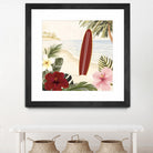 Aloha II by Victoria Borges on GIANT ART - red coastal & tropical abstract