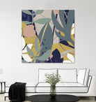 Tropical Attraction II by June Vess on GIANT ART - green coastal & tropical abstract