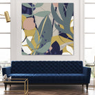 Tropical Attraction II by June Vess on GIANT ART - green coastal & tropical abstract