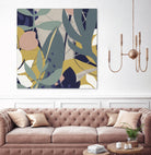 Tropical Attraction II by June Vess on GIANT ART - green coastal & tropical abstract