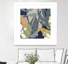 Tropical Attraction II by June Vess on GIANT ART - green coastal & tropical abstract