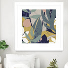 Tropical Attraction II by June Vess on GIANT ART - green coastal & tropical abstract