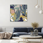 Tropical Attraction II by June Vess on GIANT ART - green coastal & tropical abstract