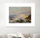 Main Seascape II by Constantin Alexandrovitch Westchiloff on GIANT ART - pink coastal & tropical abstract