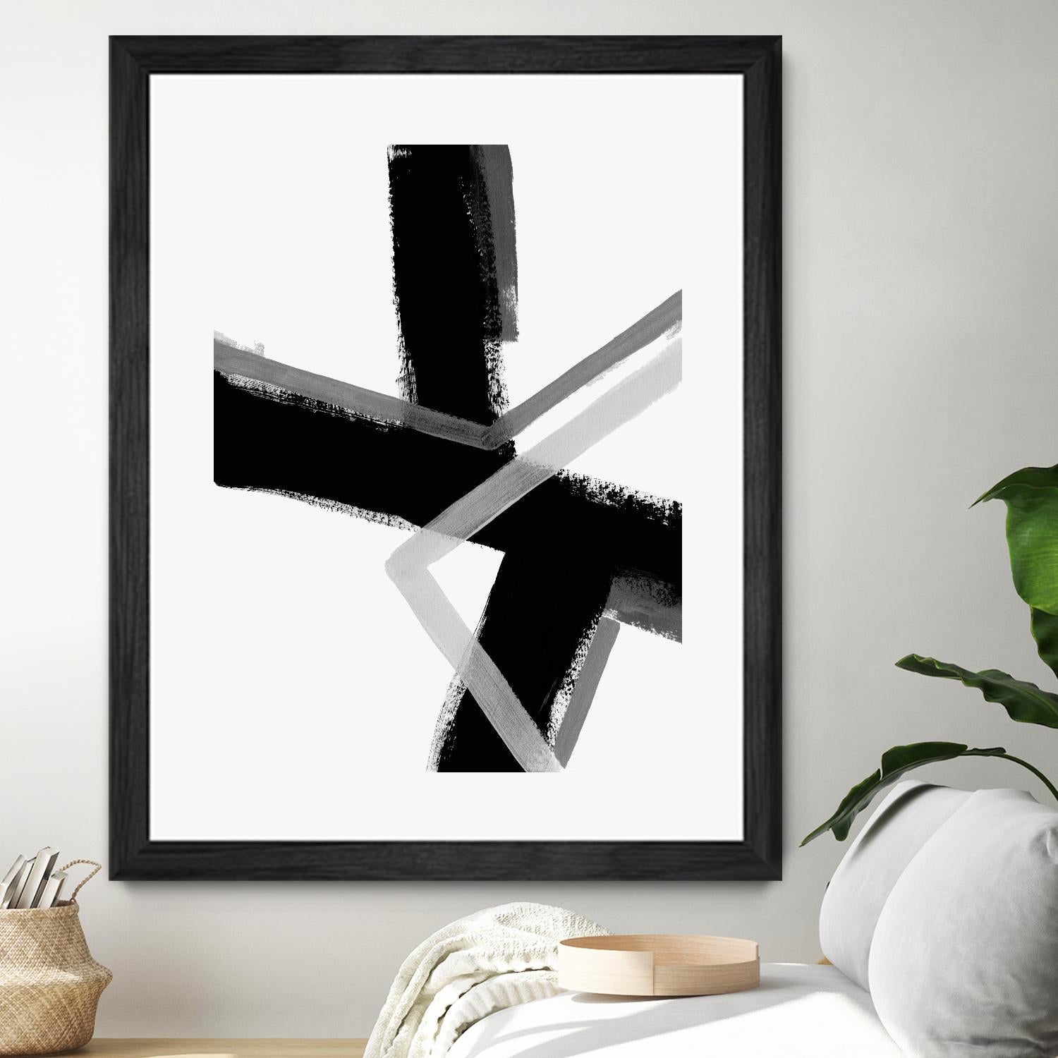 Angular Pulse IV by June Vess on GIANT ART - white abstract abstract