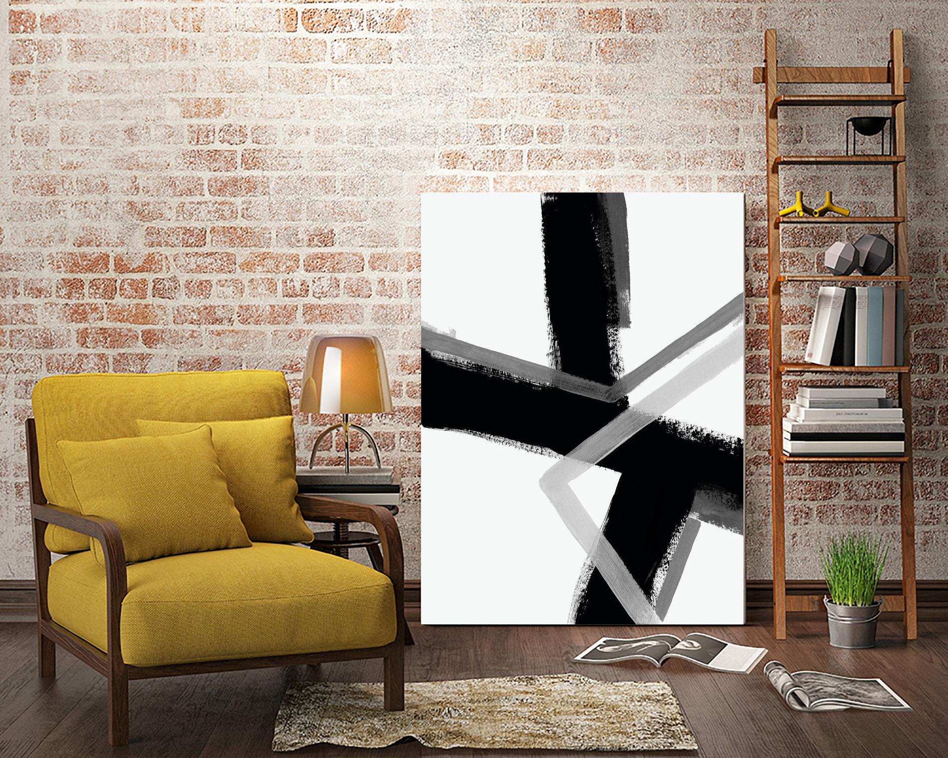 Angular Pulse IV by June Vess on GIANT ART - white abstract abstract