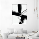 Angular Pulse IV by June Vess on GIANT ART - white abstract abstract