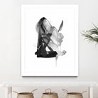 Black & Grey Collide II by Melissa Wang on GIANT ART - grey  abstract abstract