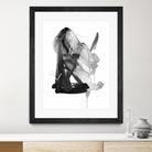 Black & Grey Collide II by Melissa Wang on GIANT ART - grey  abstract abstract