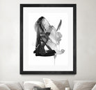 Black & Grey Collide II by Melissa Wang on GIANT ART - grey  abstract abstract