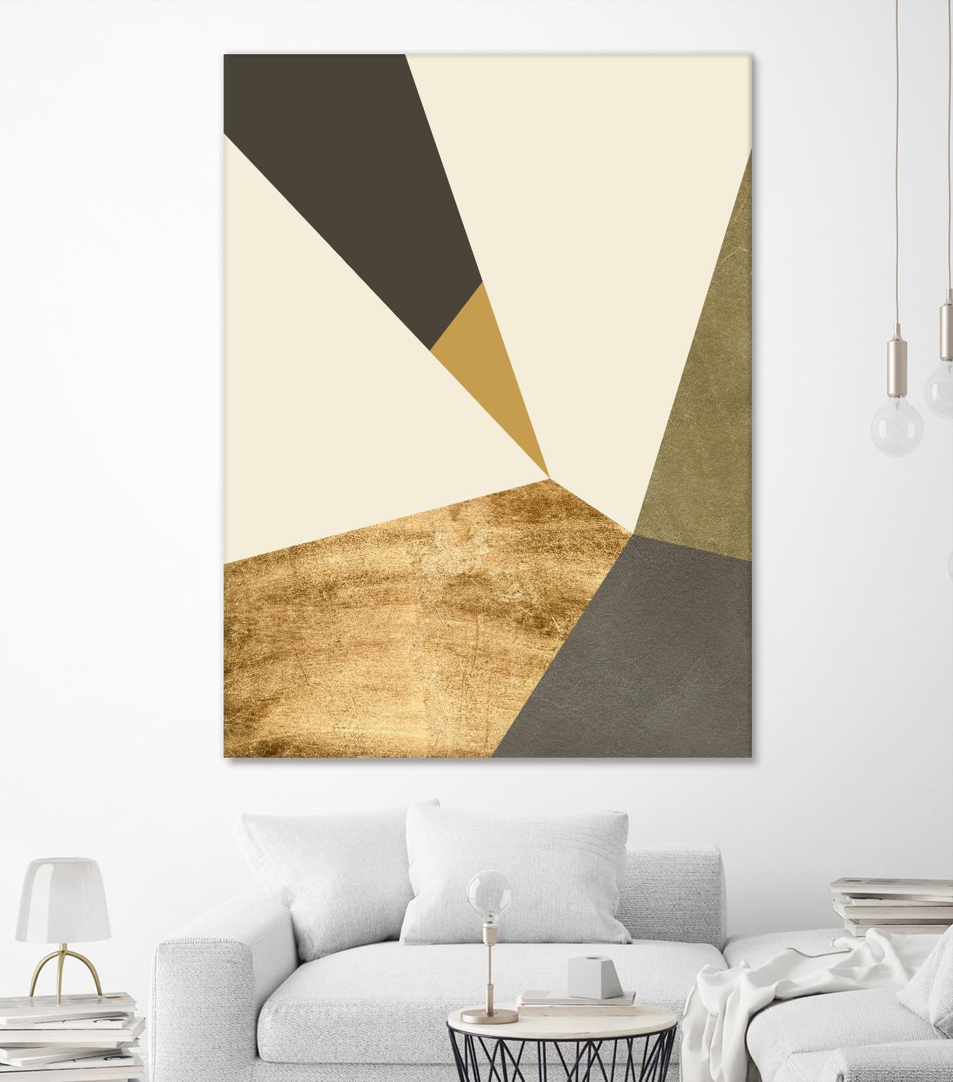 Clovis I by Jacob Green on GIANT ART - gold abstract abstract