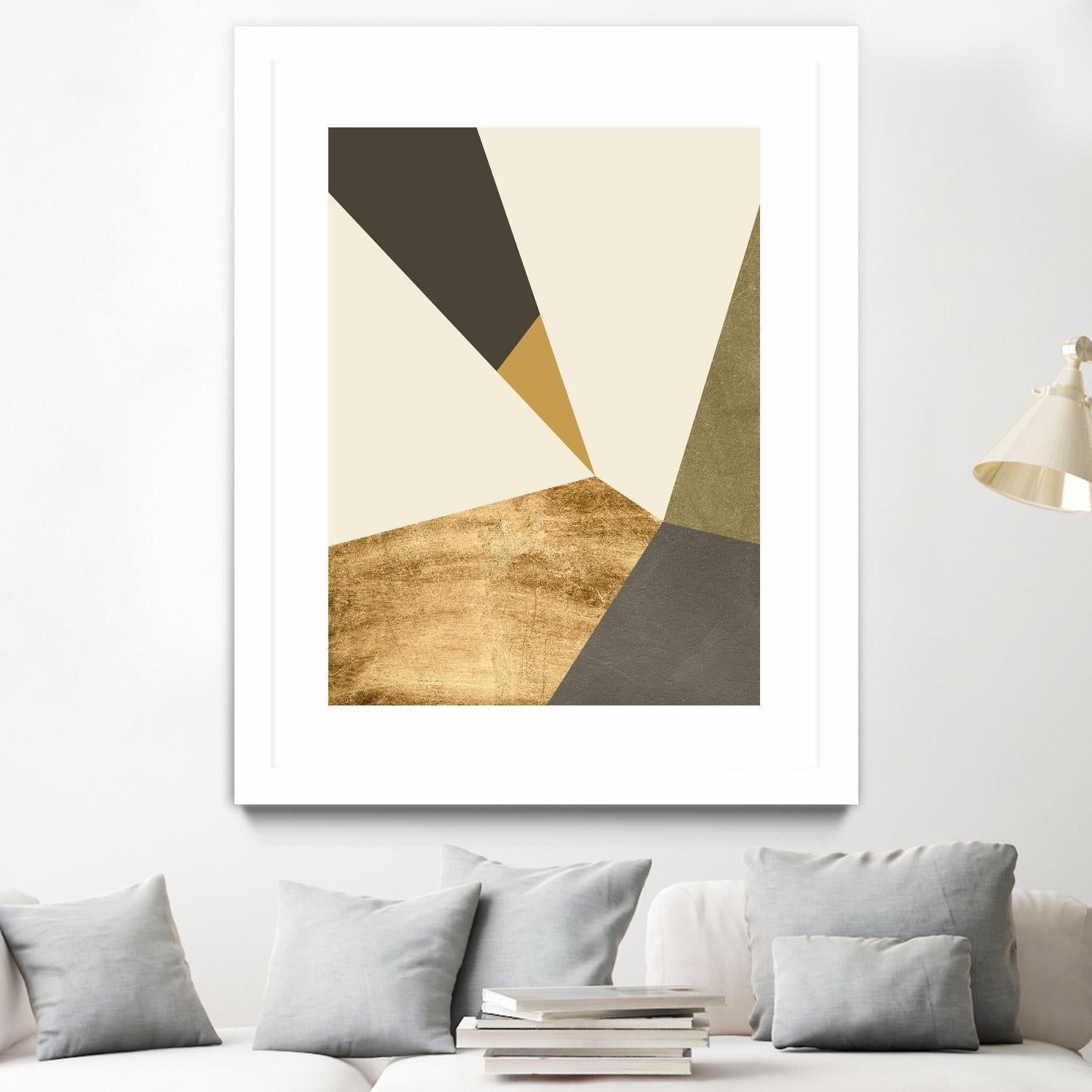 Clovis I by Jacob Green on GIANT ART - gold abstract abstract