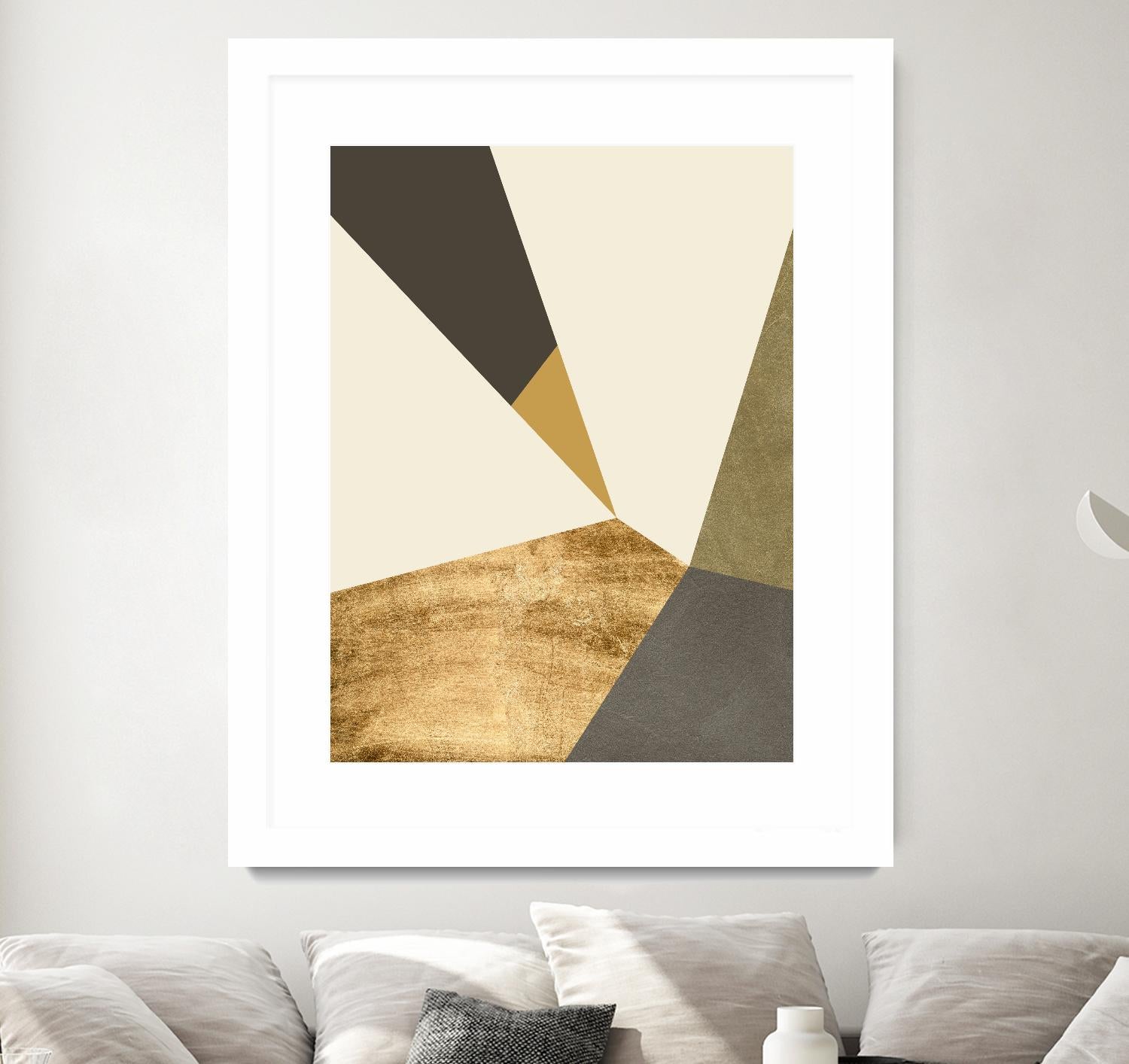 Clovis I by Jacob Green on GIANT ART - gold abstract abstract