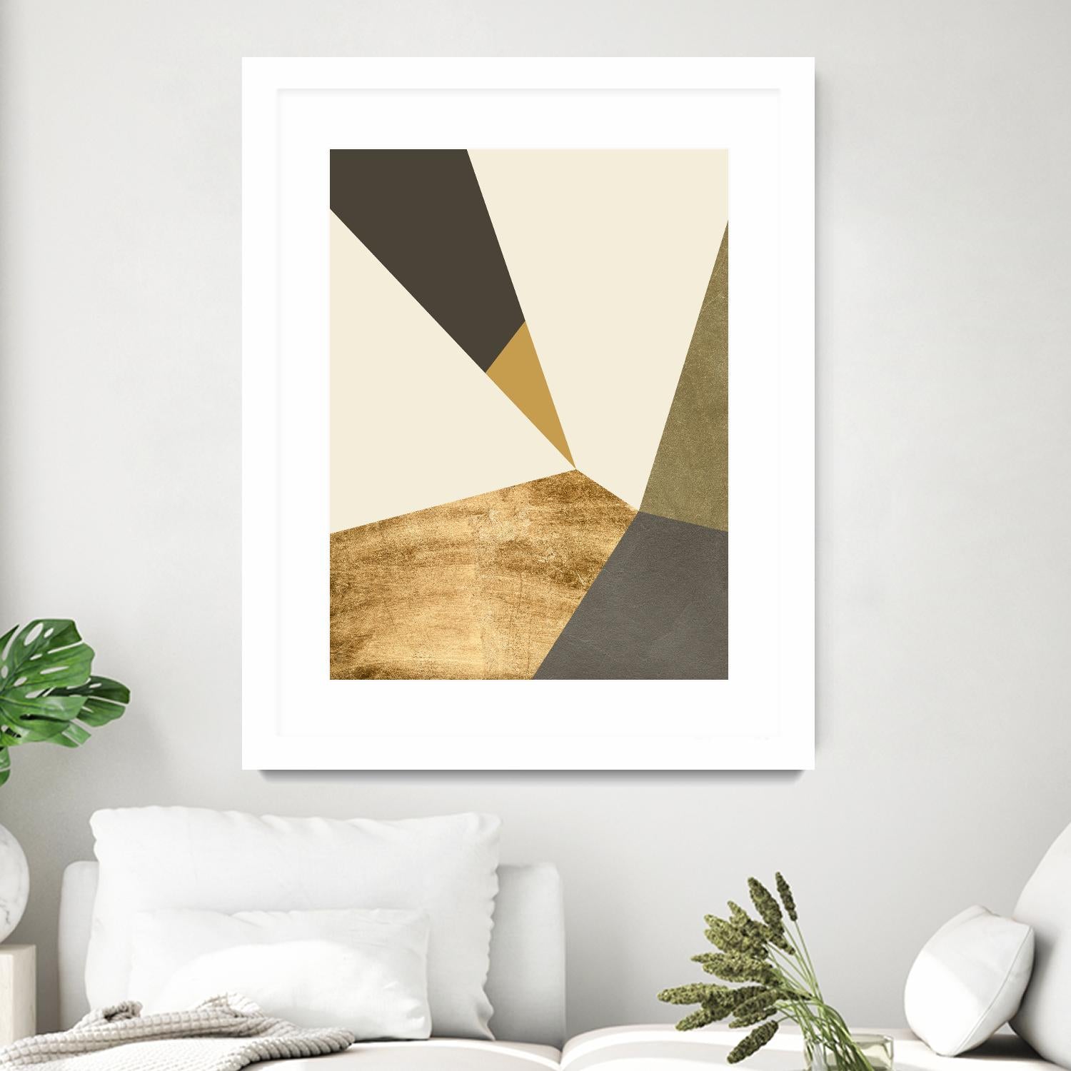 Clovis I by Jacob Green on GIANT ART - gold abstract abstract