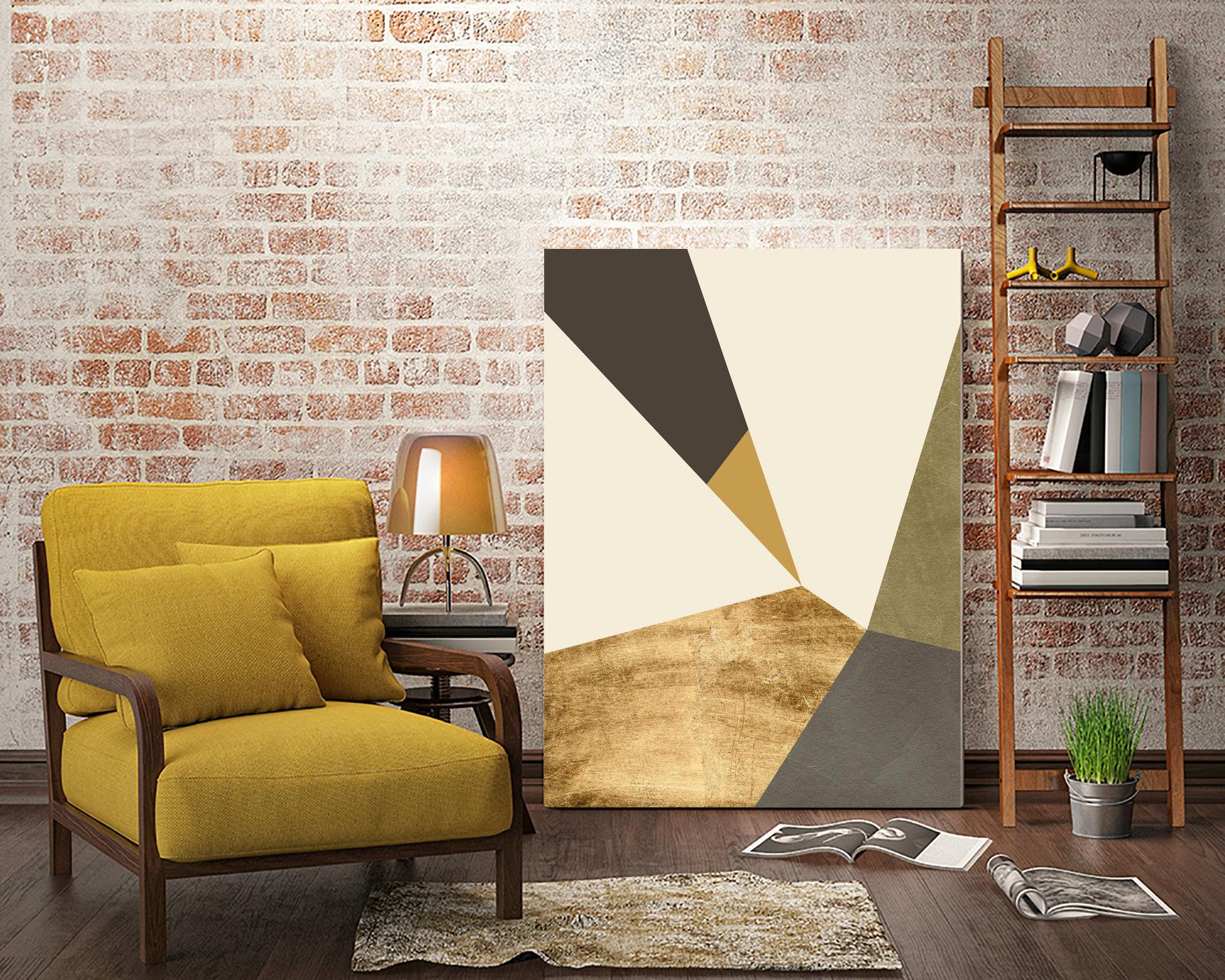 Clovis I by Jacob Green on GIANT ART - gold abstract abstract
