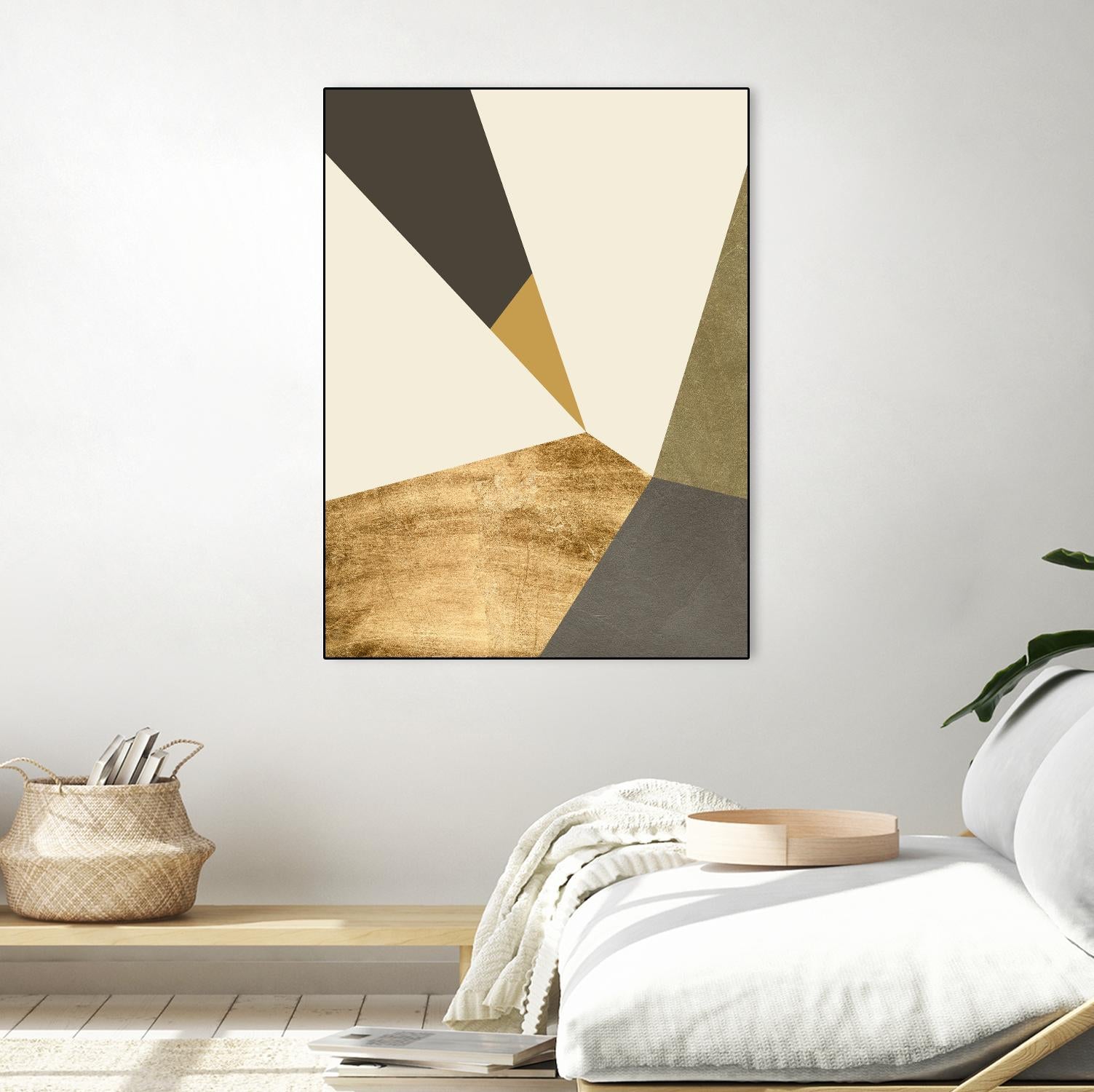 Clovis I by Jacob Green on GIANT ART - gold abstract abstract