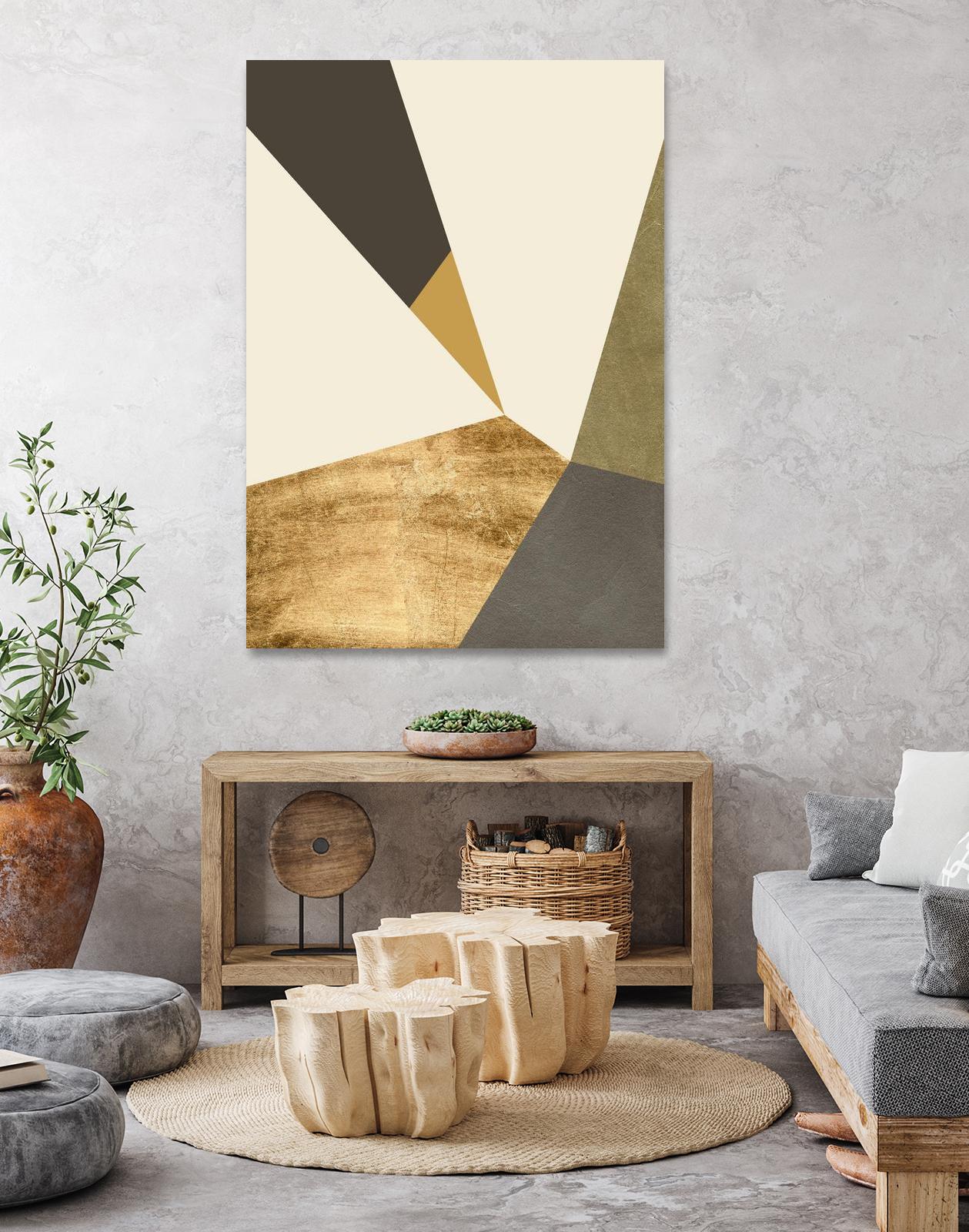 Clovis I by Jacob Green on GIANT ART - gold abstract abstract