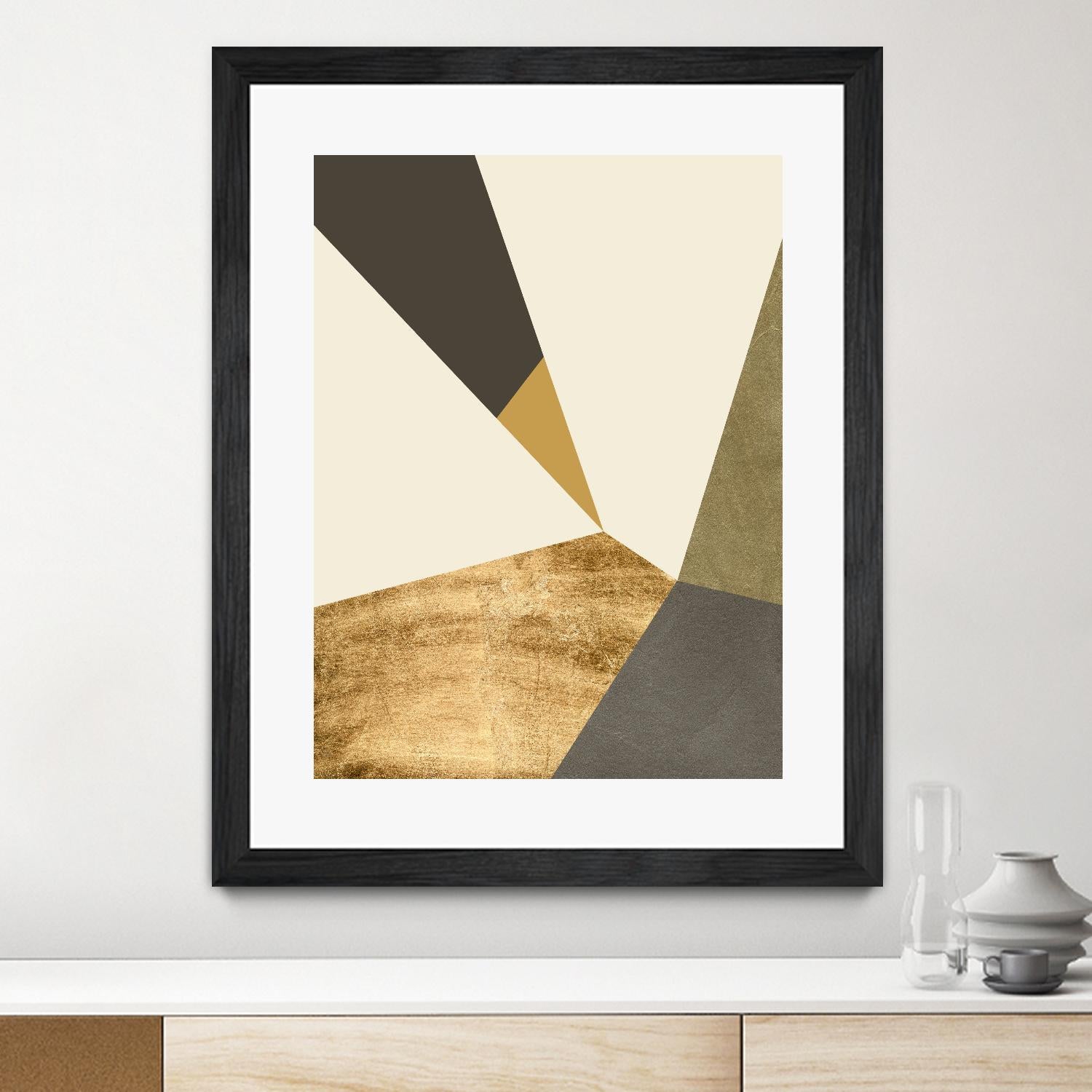 Clovis I by Jacob Green on GIANT ART - gold abstract abstract