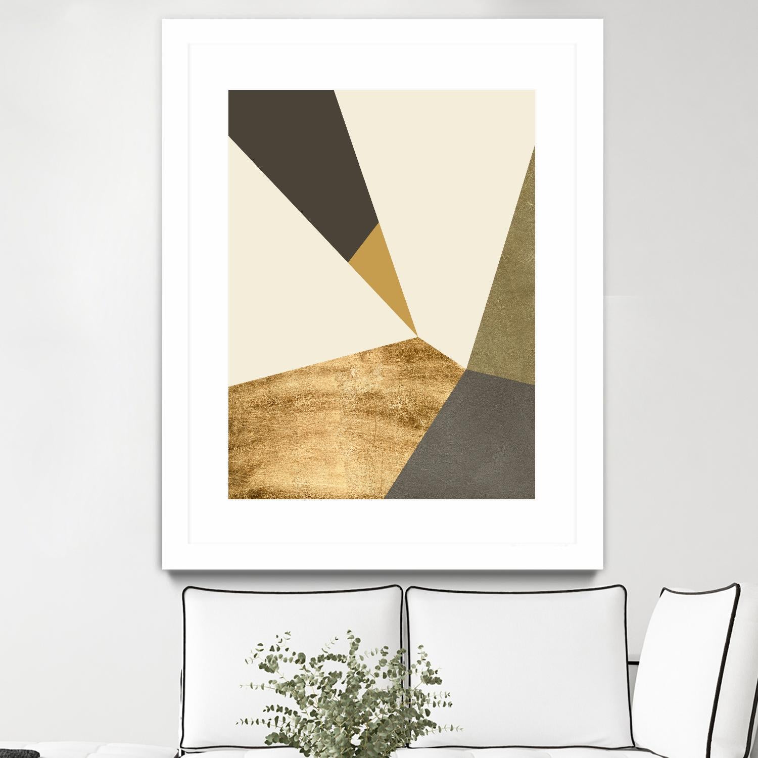 Clovis I by Jacob Green on GIANT ART - gold abstract abstract