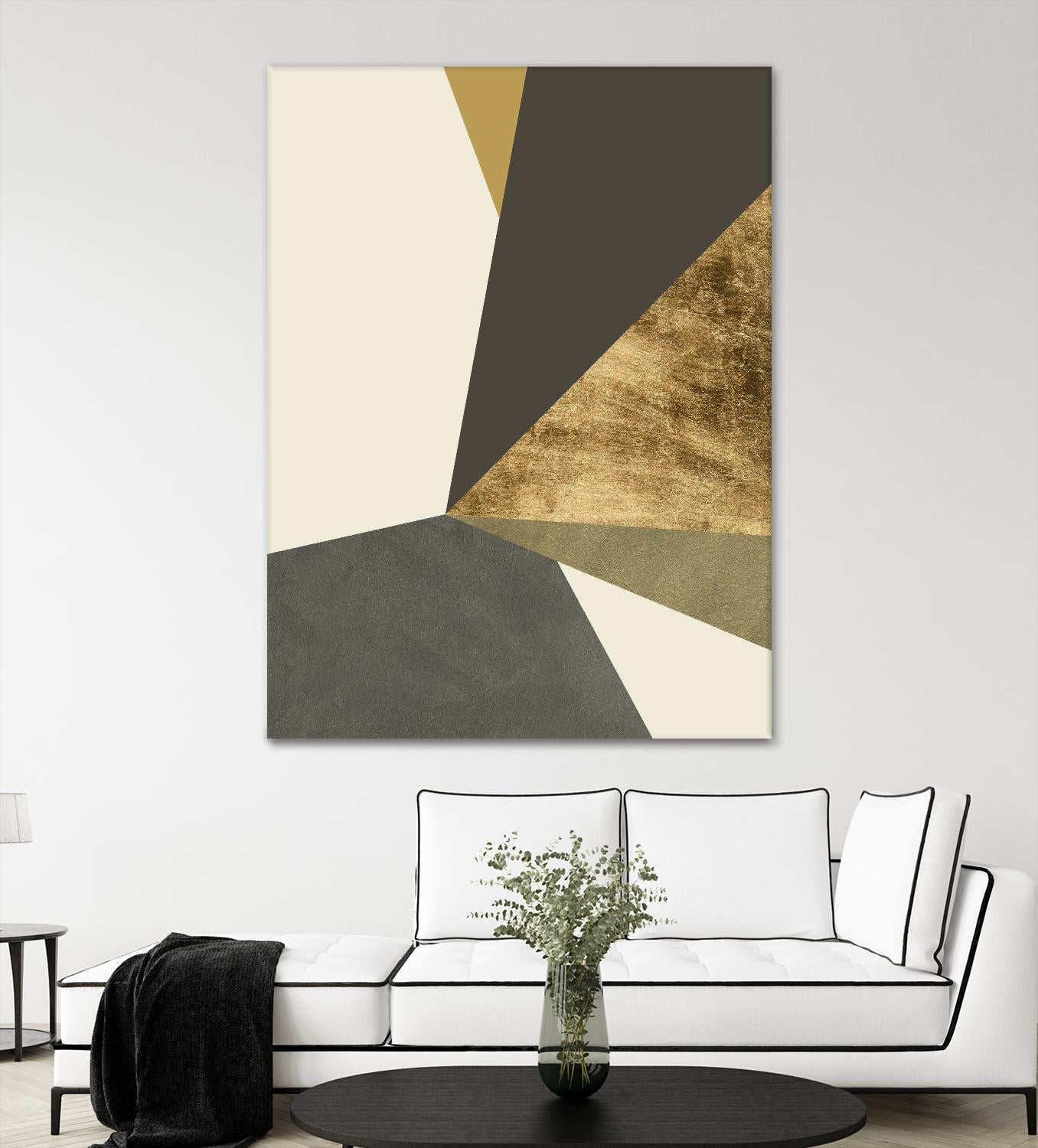 Clovis II by Jacob Green on GIANT ART - gold abstract abstract