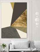 Clovis II by Jacob Green on GIANT ART - gold abstract abstract