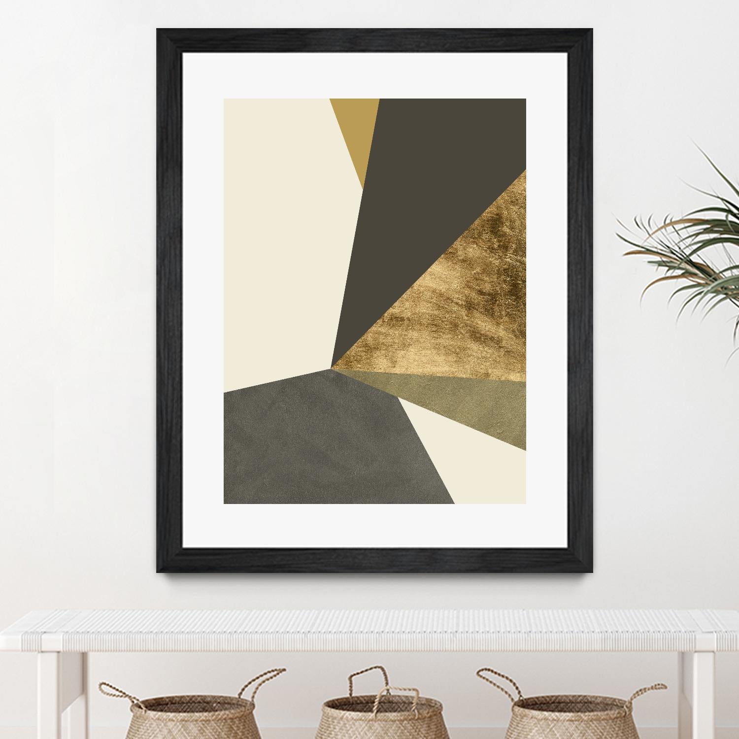 Clovis II by Jacob Green on GIANT ART - gold abstract abstract