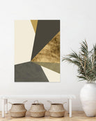 Clovis II by Jacob Green on GIANT ART - gold abstract abstract