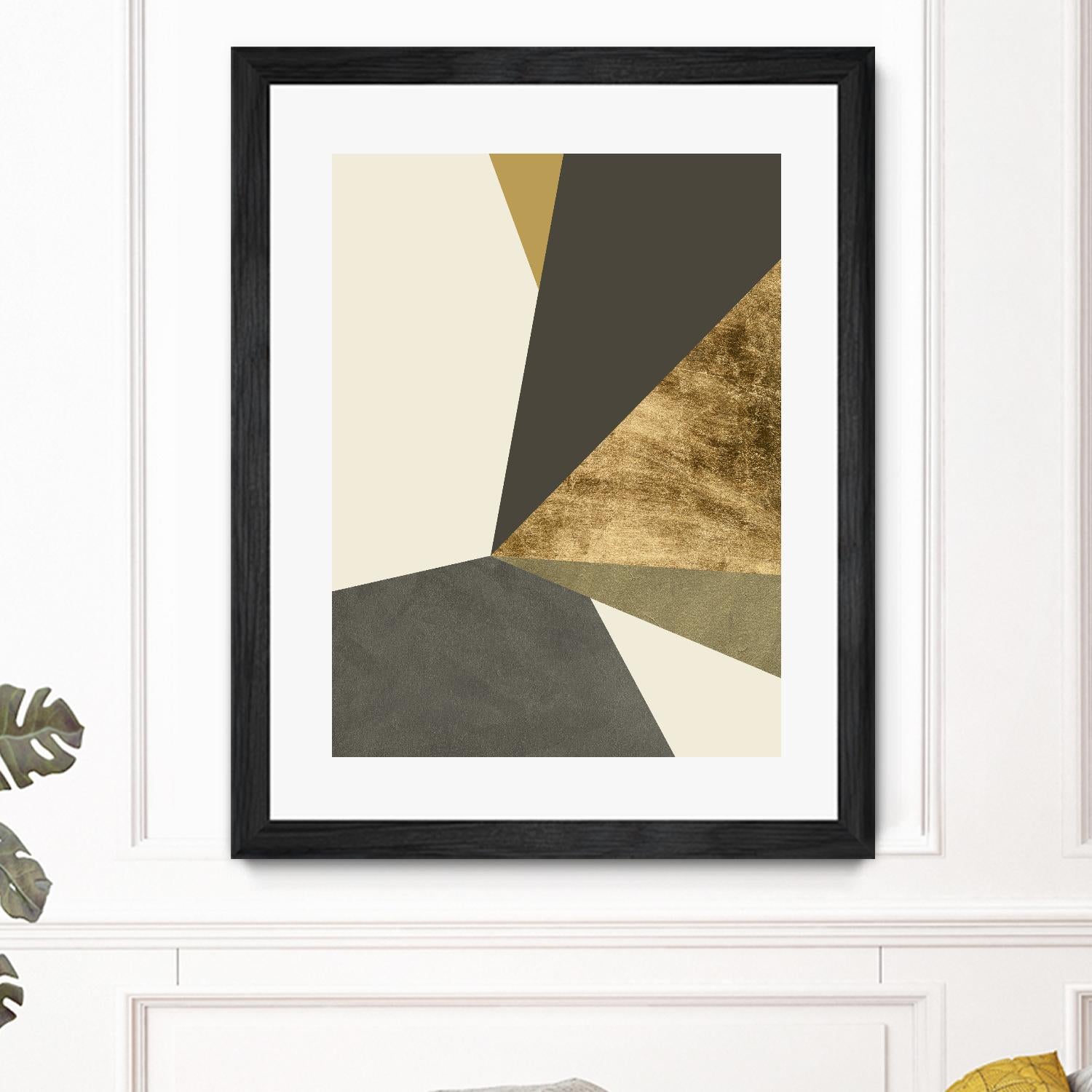 Clovis II by Jacob Green on GIANT ART - gold abstract abstract