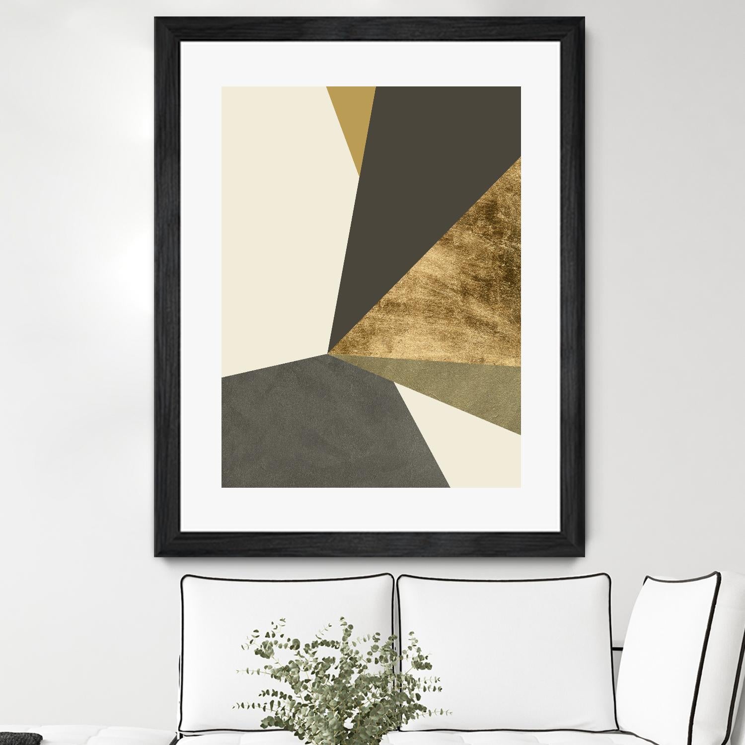 Clovis II by Jacob Green on GIANT ART - gold abstract abstract