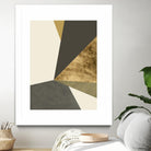 Clovis II by Jacob Green on GIANT ART - gold abstract abstract