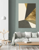 Clovis II by Jacob Green on GIANT ART - gold abstract abstract