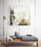 Friendship II by Joyce Combs on GIANT ART - beige abstract abstract