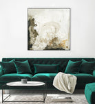 Friendship II by Joyce Combs on GIANT ART - beige abstract abstract