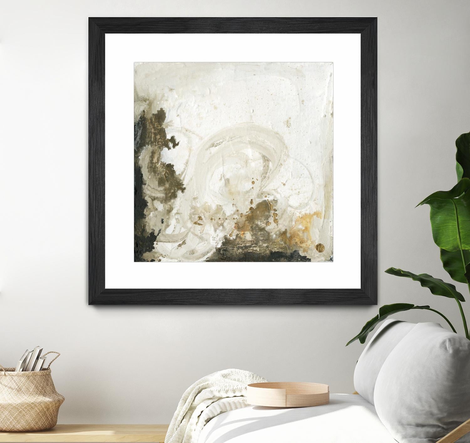 Friendship II by Joyce Combs on GIANT ART - beige abstract abstract