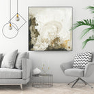 Friendship II by Joyce Combs on GIANT ART - beige abstract abstract