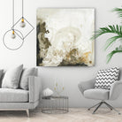 Friendship II by Joyce Combs on GIANT ART - beige abstract abstract