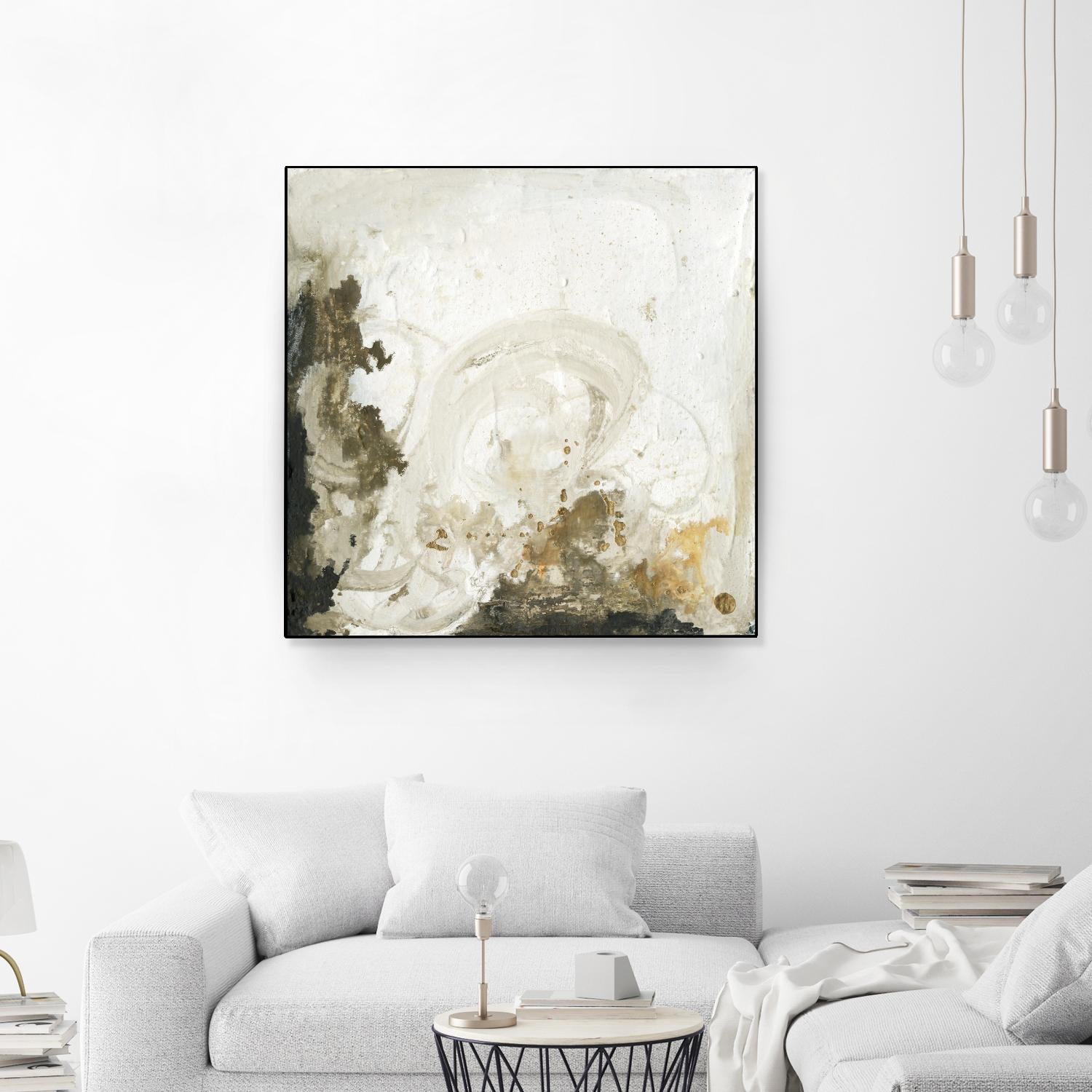 Friendship II by Joyce Combs on GIANT ART - beige abstract abstract