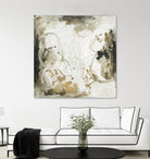 Friendship III by Joyce Combs on GIANT ART - gold abstract abstract