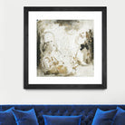 Friendship III by Joyce Combs on GIANT ART - gold abstract abstract